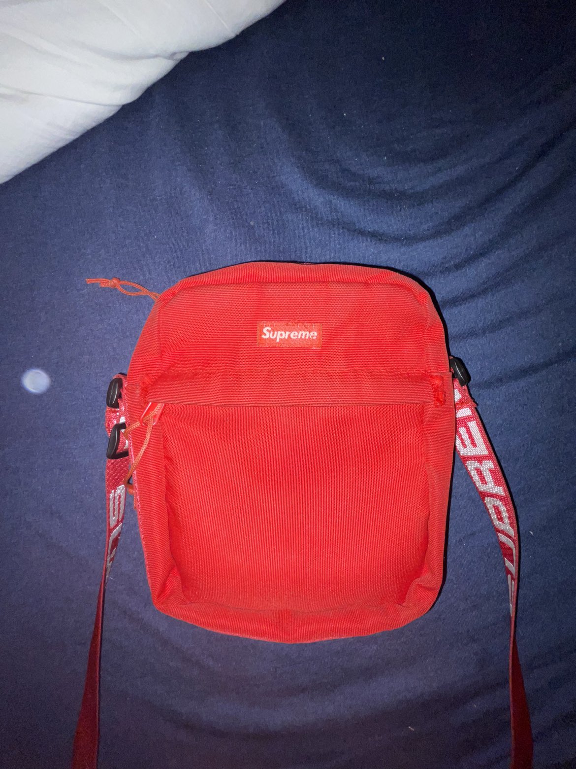 Supreme SS18 Red Side Bag