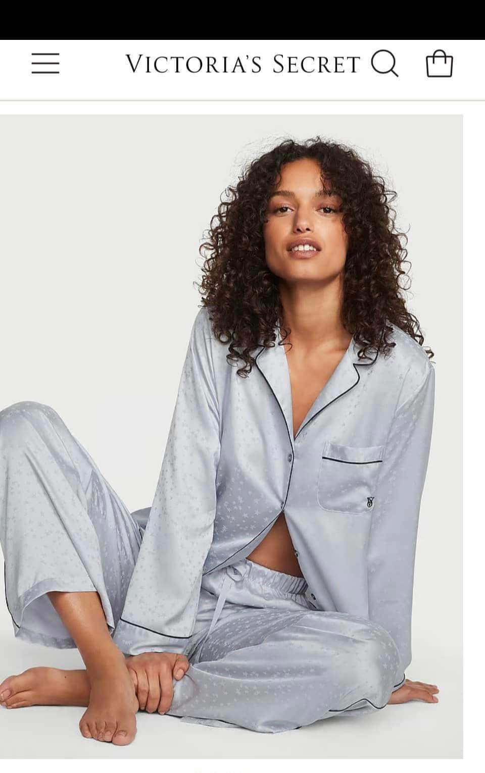 Victoria secret pajamas size medium thumbnail