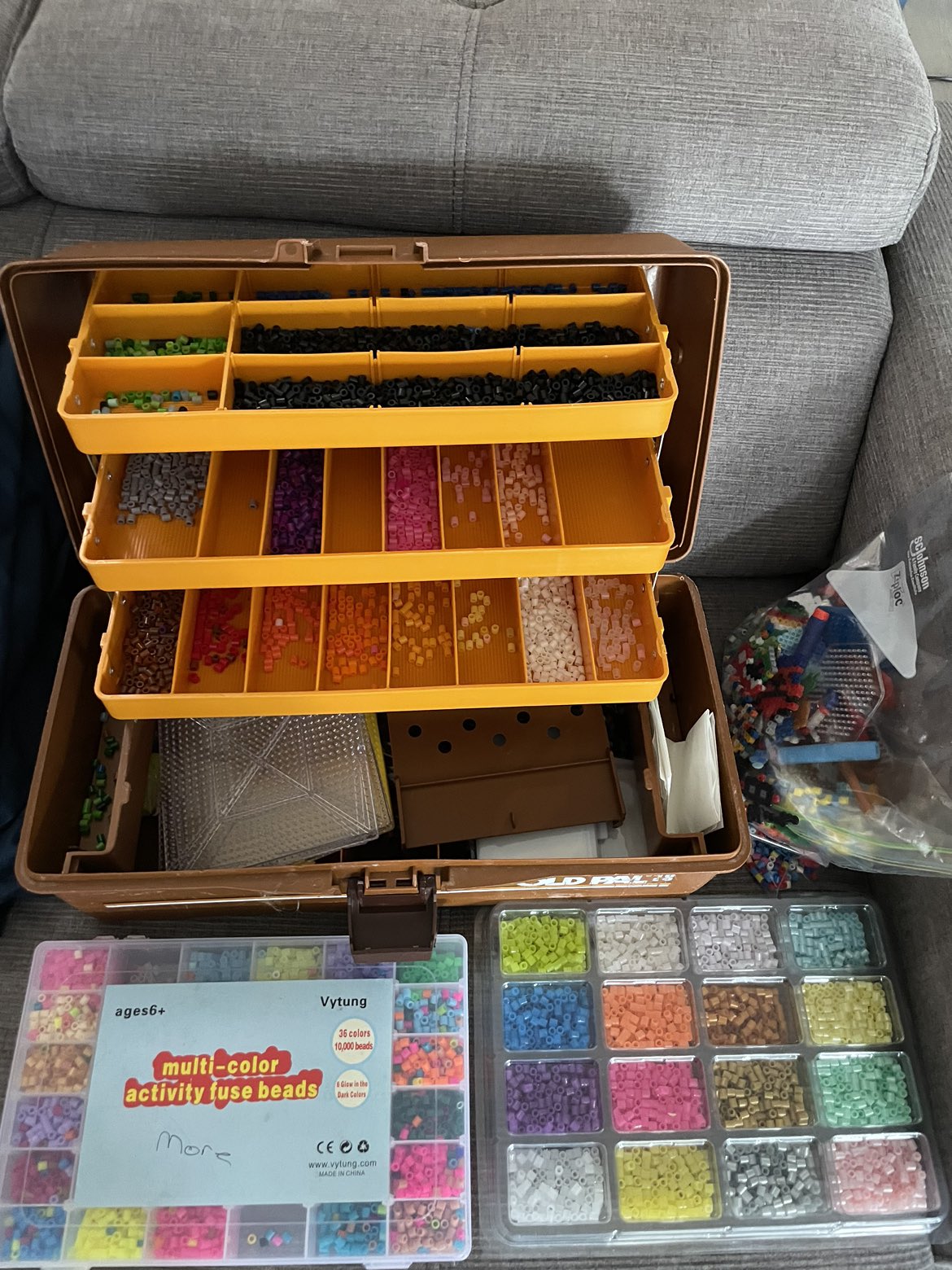 Melting beads