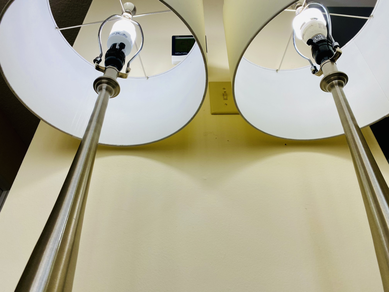 Side lamps (pair) / nightstand lamps - photo 5