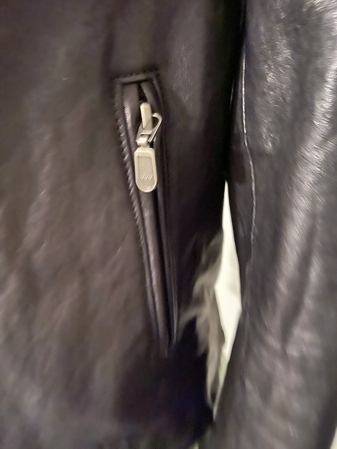Danier Black Leather Jacket image indicator(5)
