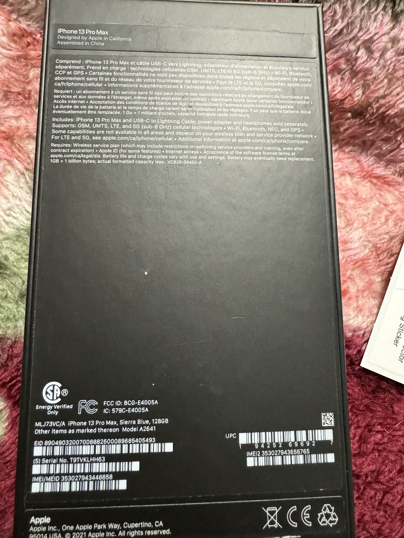 iPhone 13 Pro Max Sierra Blue - 128GB image indicator(9)