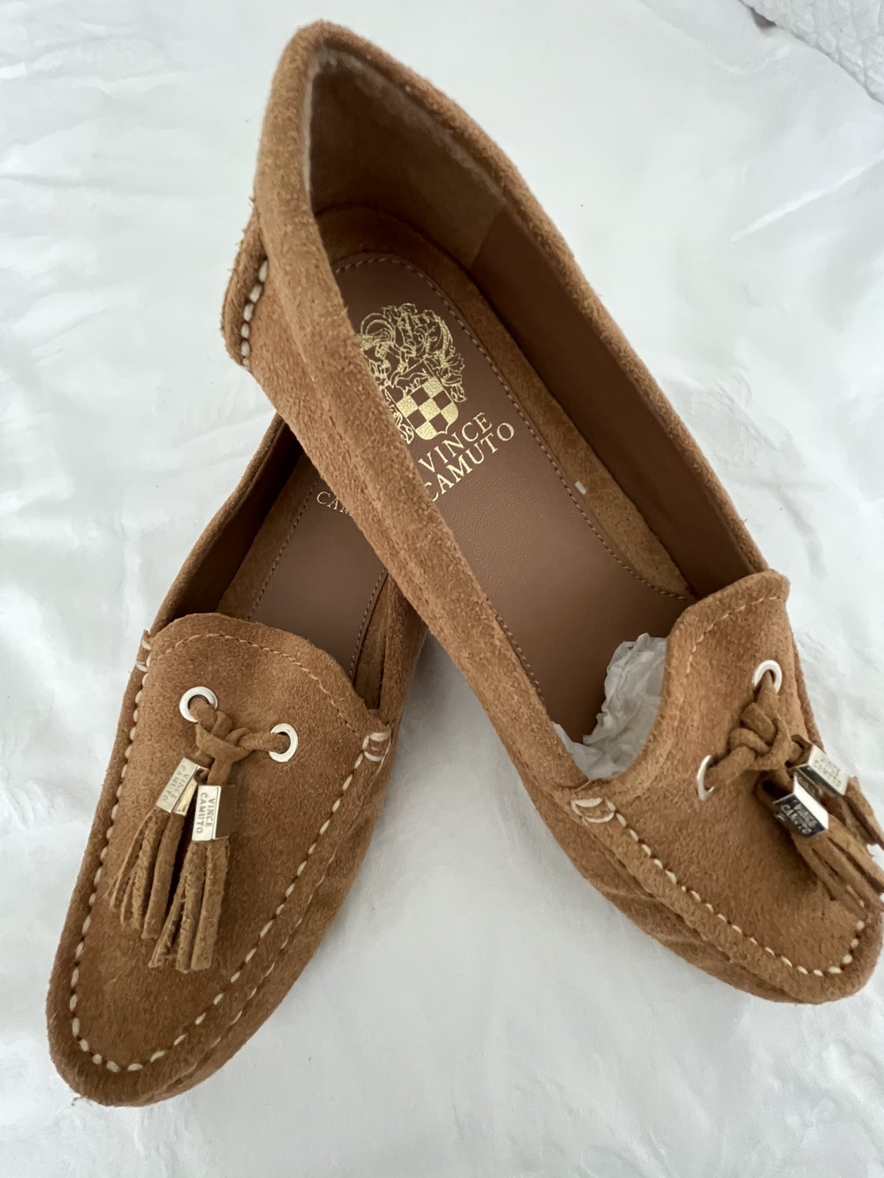 Vince Camuto Leather Loafer Shoes - photo 5