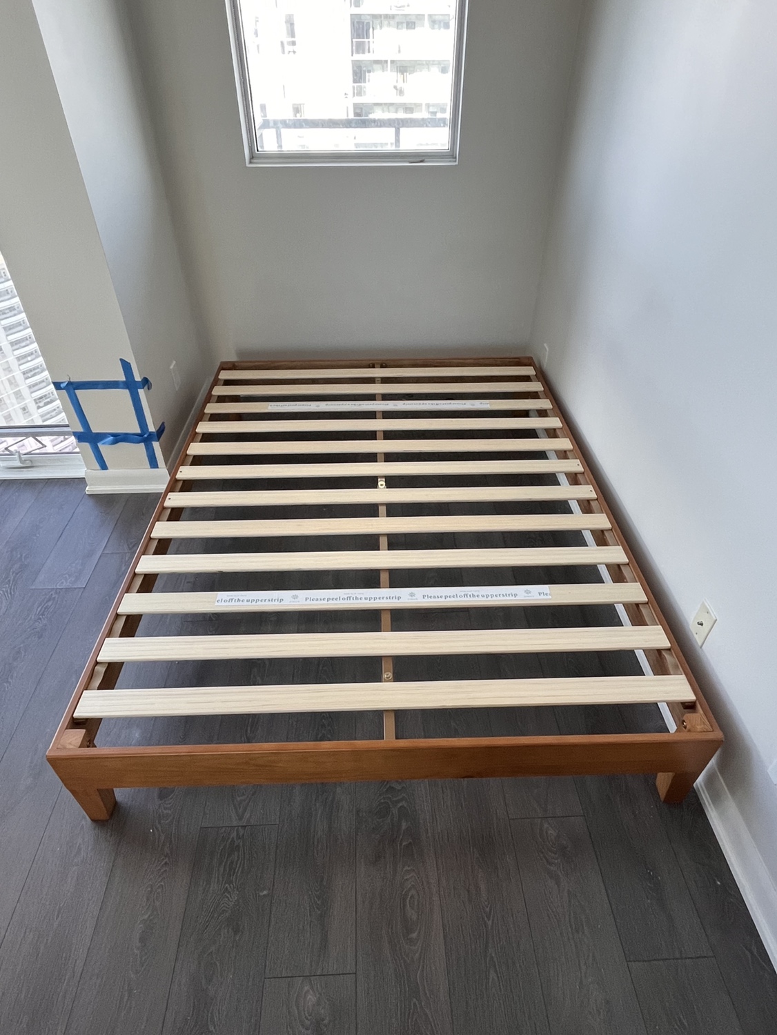 Queen size bed frame