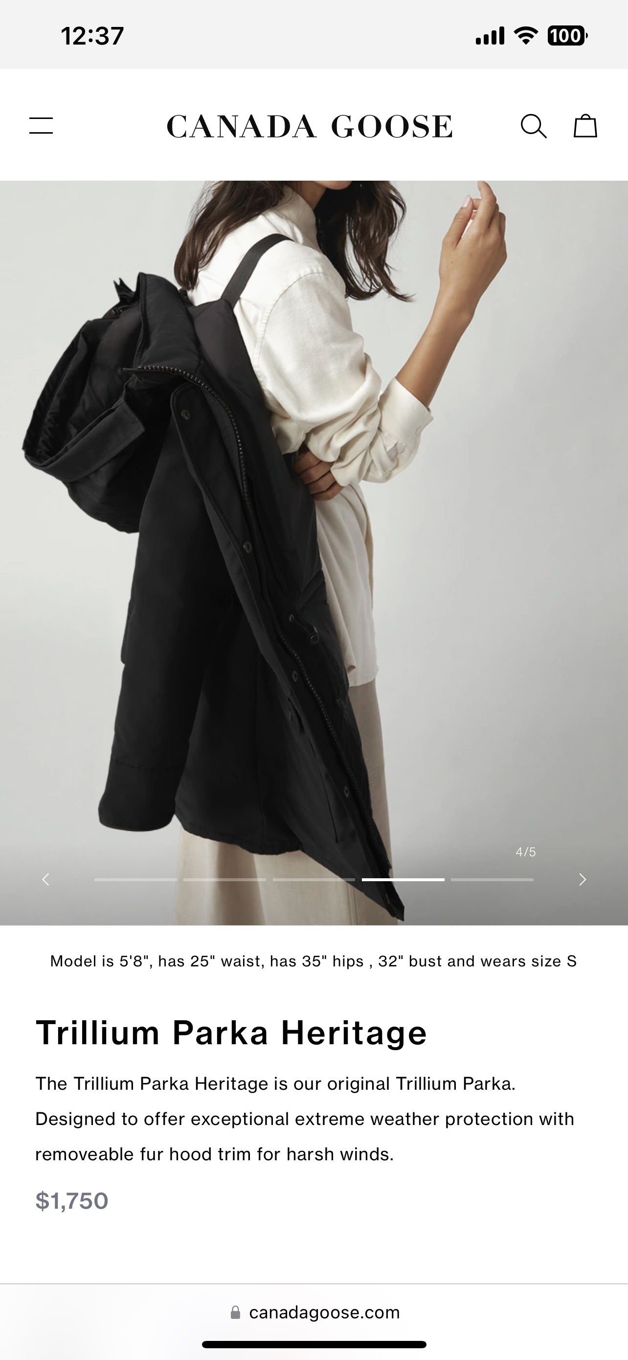 Women parka ( Canada Goose ) - photo 3
