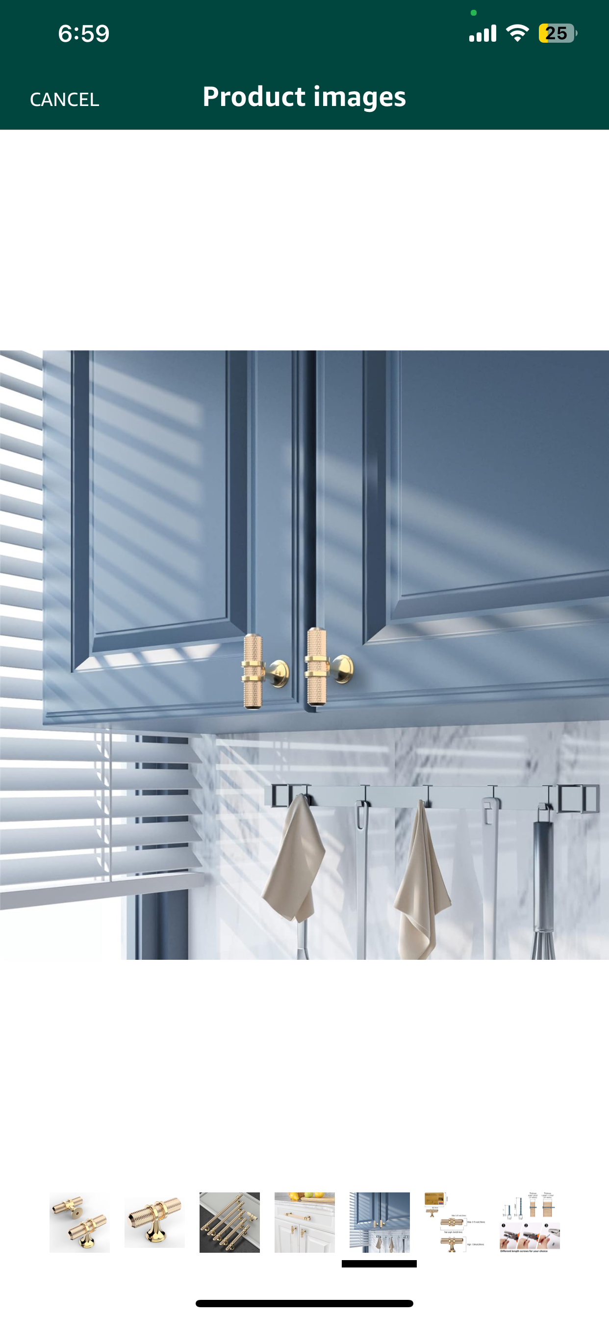 High quality modern cabinet pulls - photo 4