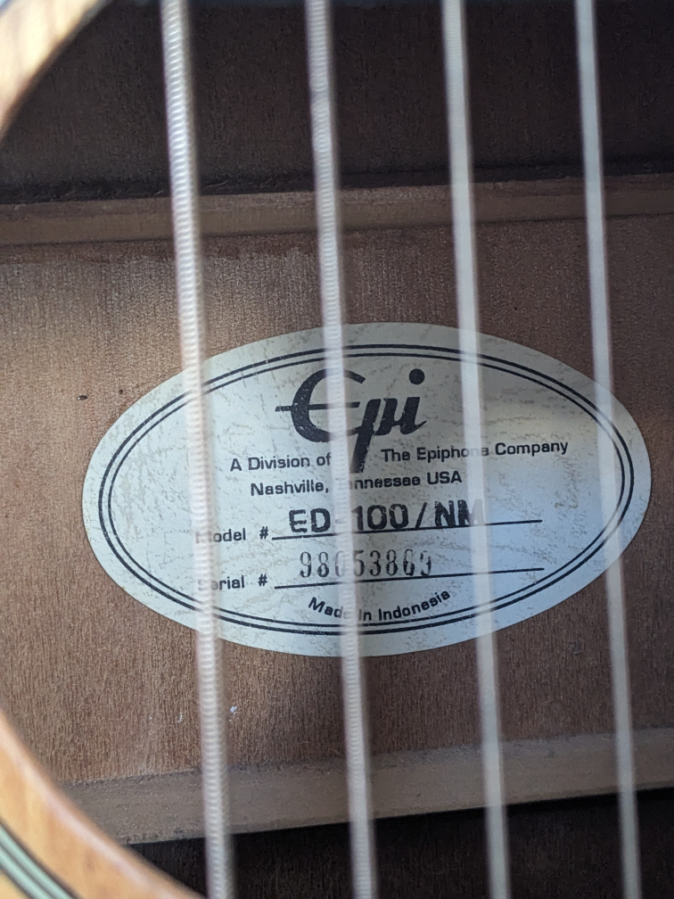 Epiphone Guitar - photo 2