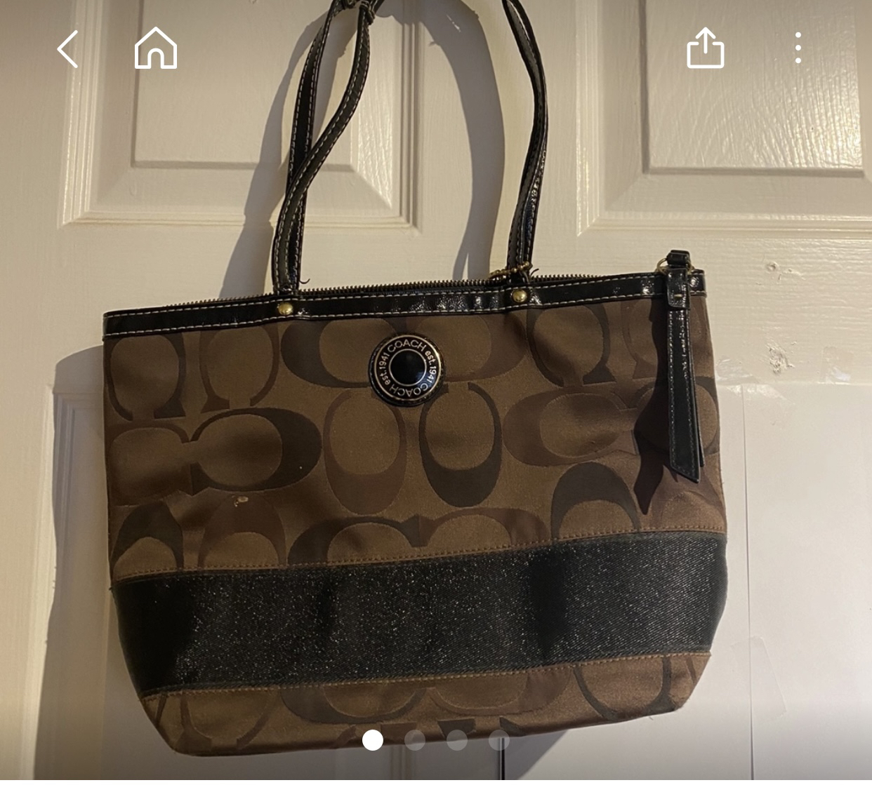 Coach purse thumbnail