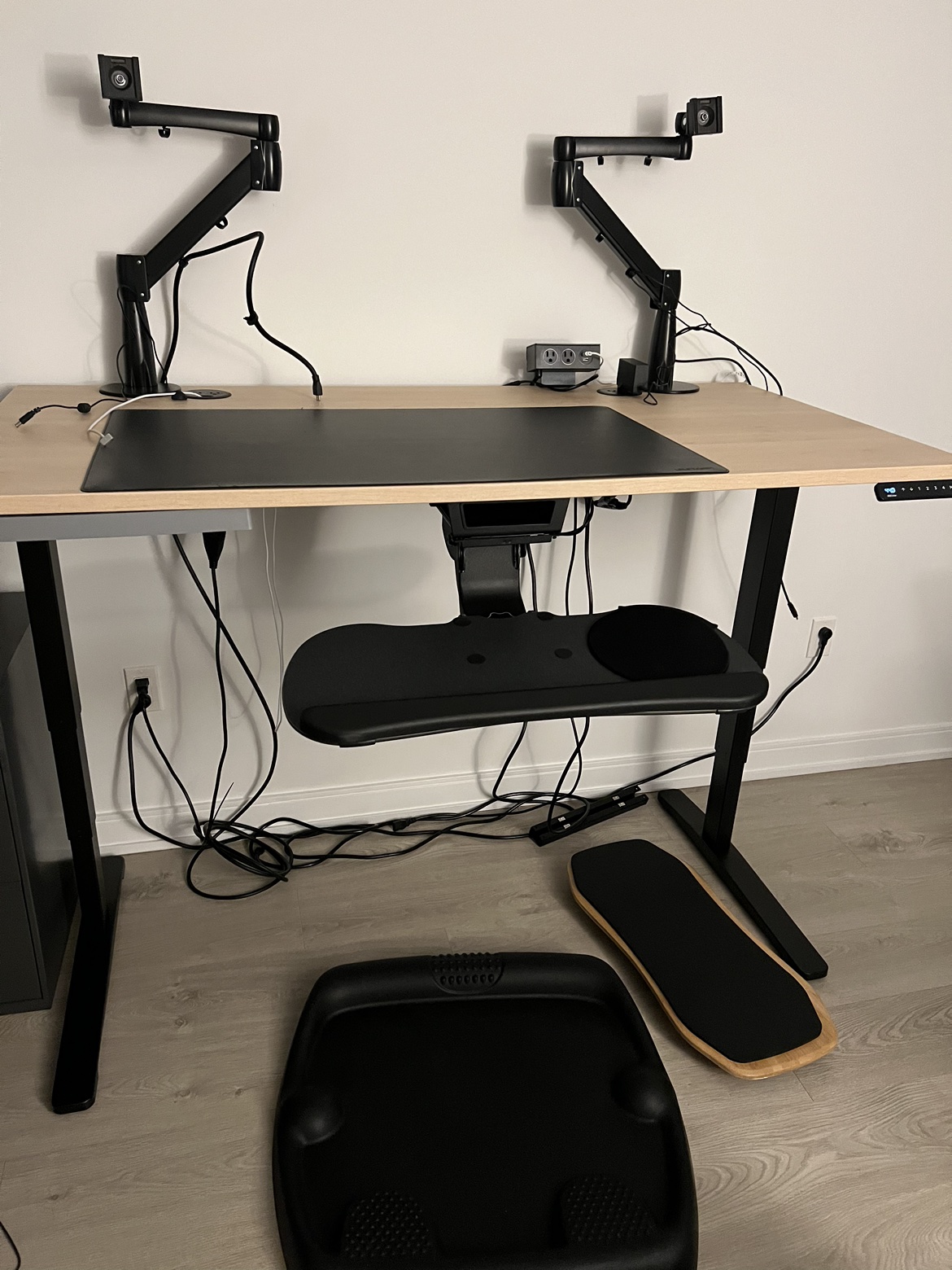 Moving Sale - Custom Uplift Height Adjustable Standing Desk - 60 - photo 2