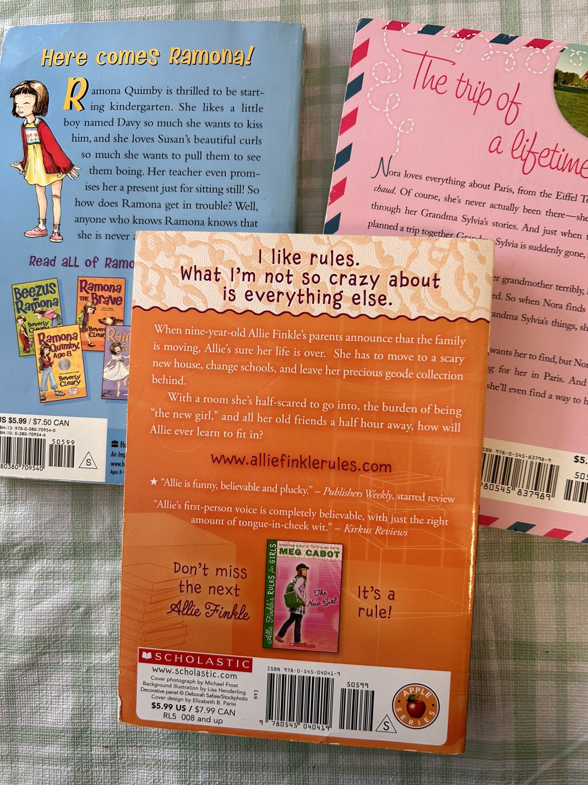 Tween books - Cabot, Beverly Cleary, Schroeder - photo 3