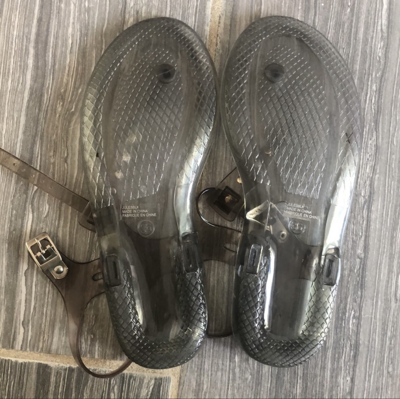 Jelly sandals 🩴 sz 36 image indicator(3)