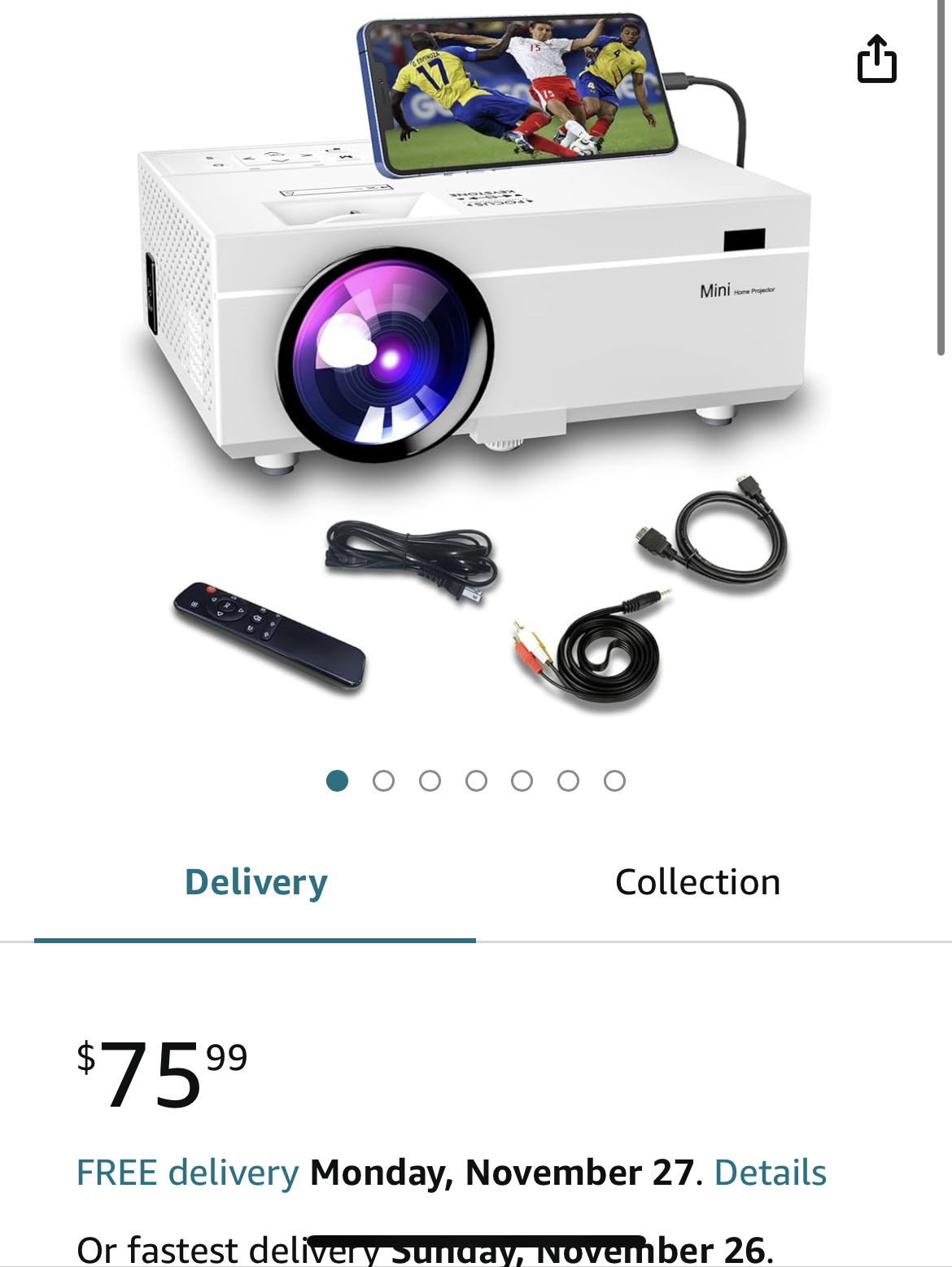 Mini Projector 1080P thumbnail