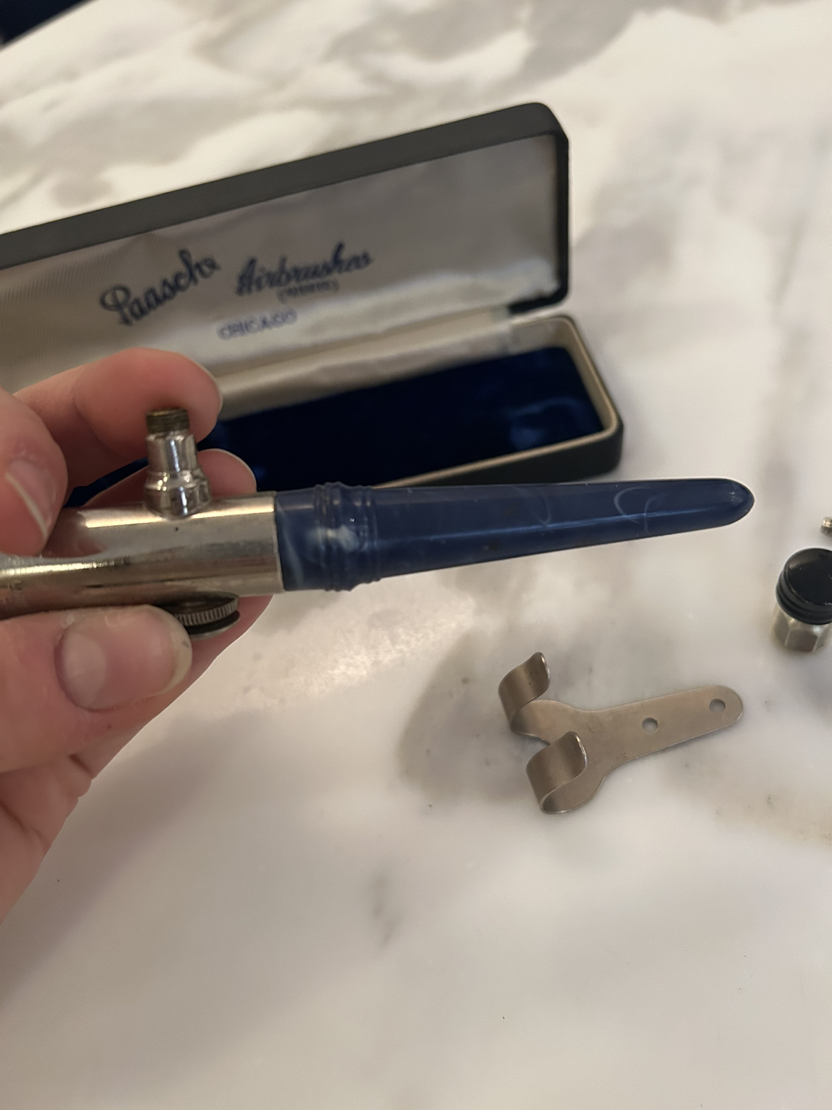 Vintage Paasche Airbrush made in the USA image indicator(5)