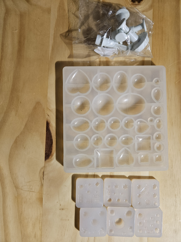 crafting molds for clay and resin