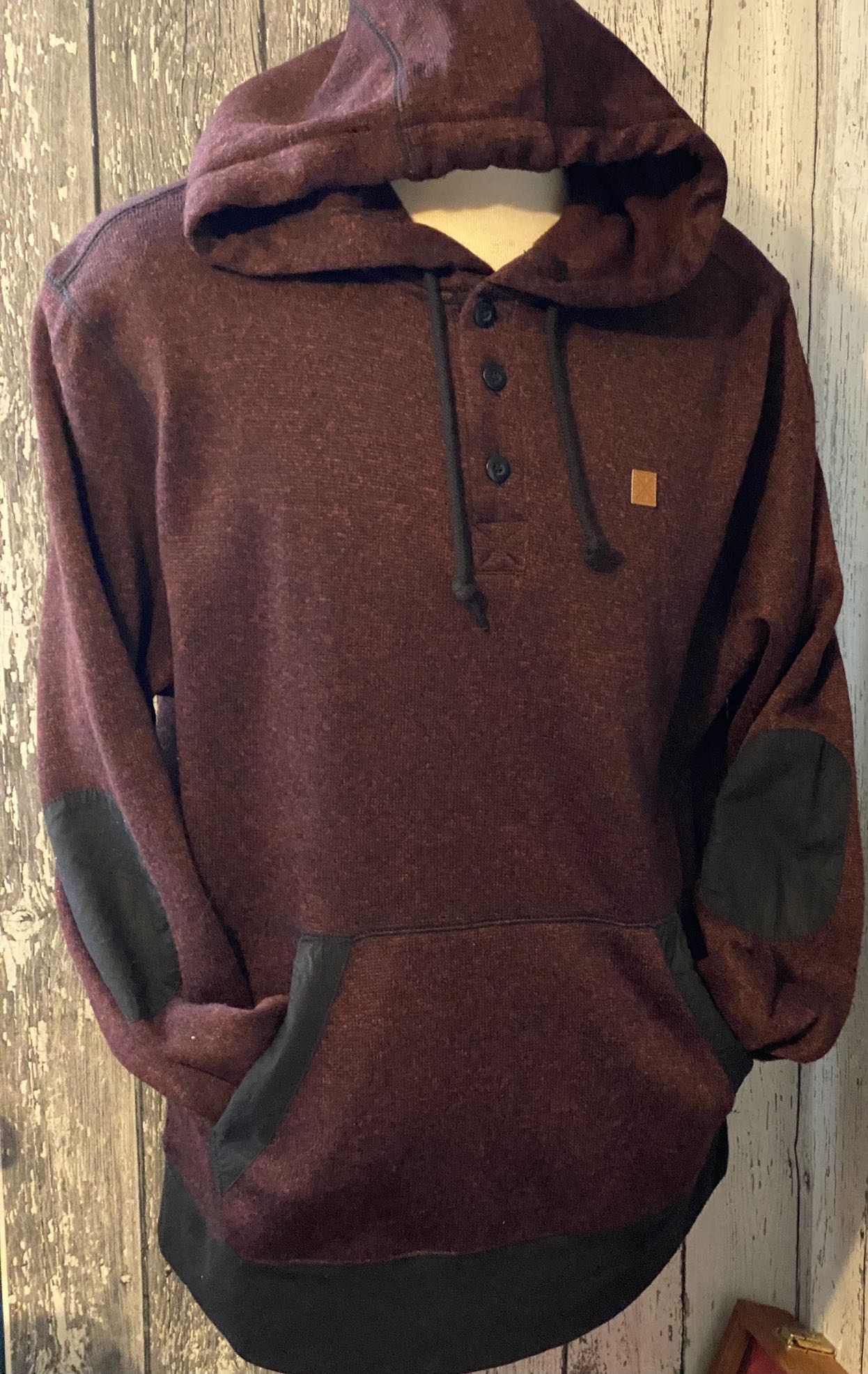 Burgundy pull over Northwestern thumbnail