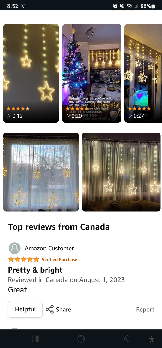 Curtain Christmas Light 🎄
