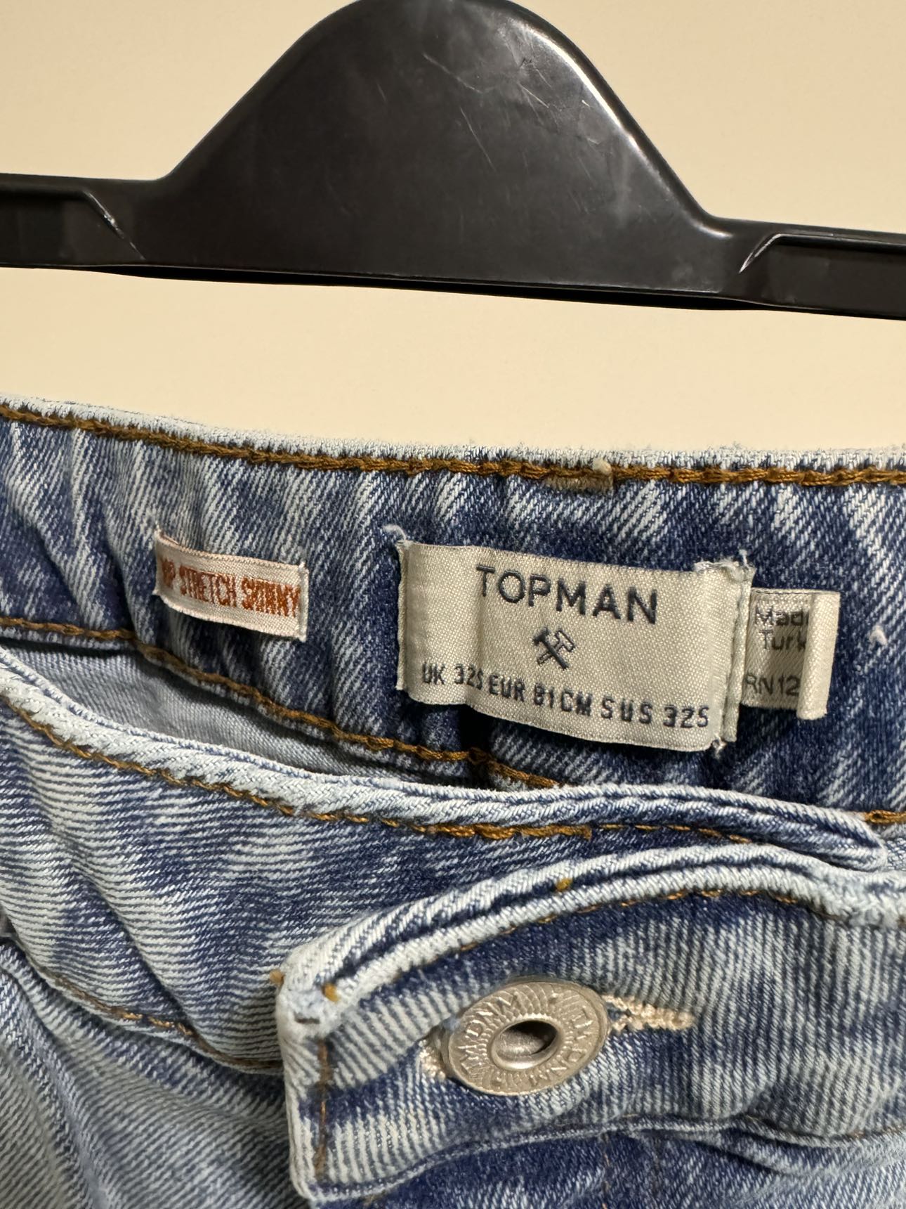 Topmen Tapered Crop Distressed Jeans - photo 3