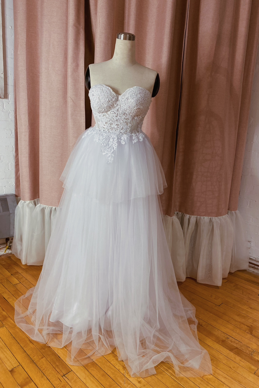 One of a kind wedding gown