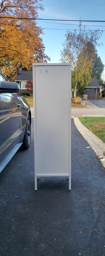 small glass cabinet with 2 glass shelves new from ikea image indicator(5)