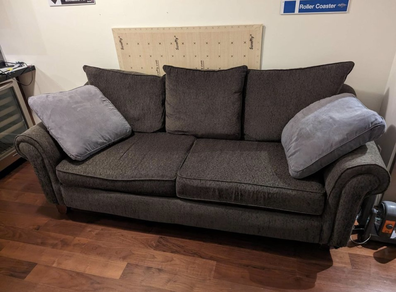 Sofa - 3 seater, spacious, comfortable