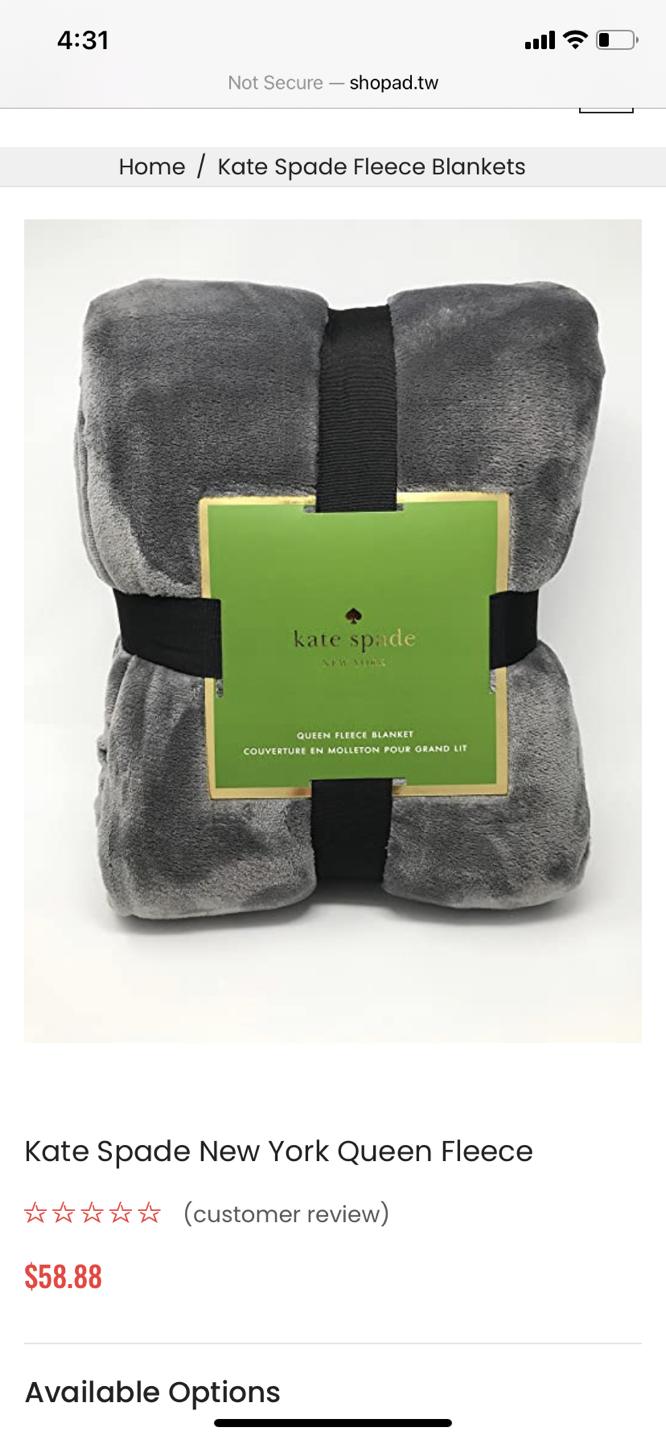 Kate Spade Blanket image indicator(2)