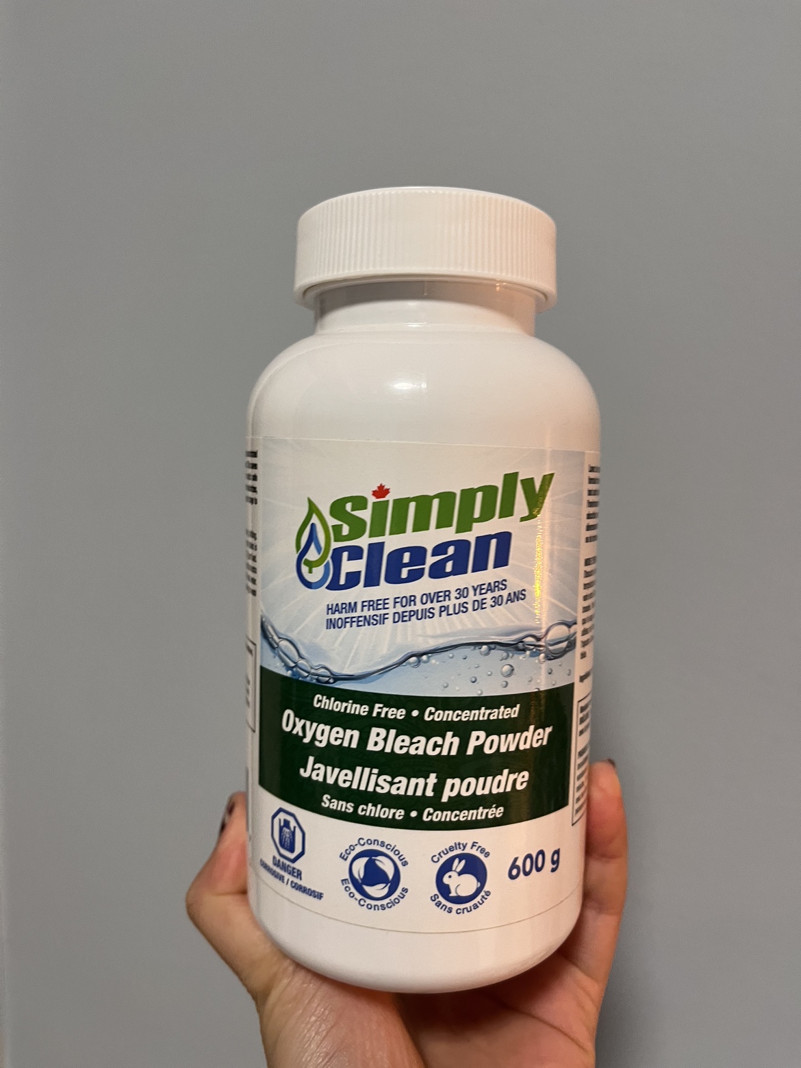 Simply Clean Oxygen Bleach Powder