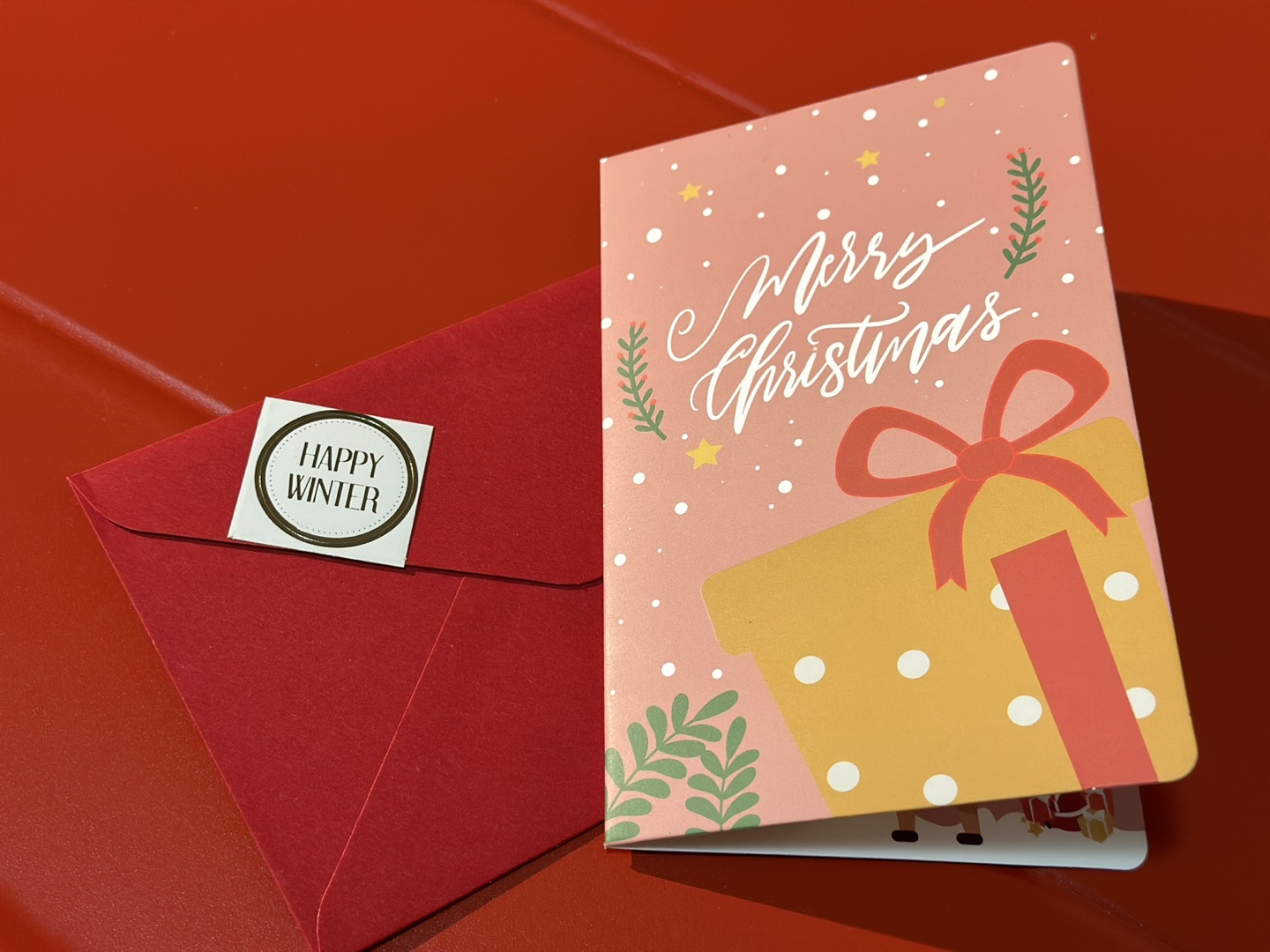 Christmas card 3D beautiful - photo 2