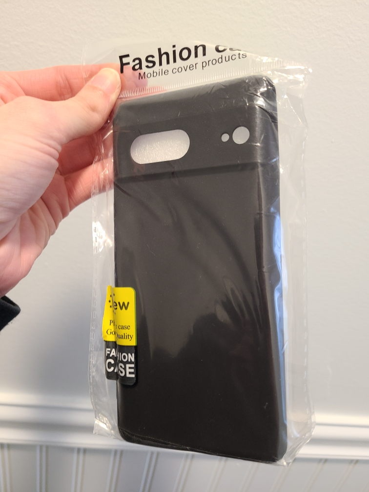 📱 Google Pixel 7 Matte Black Silicone Case