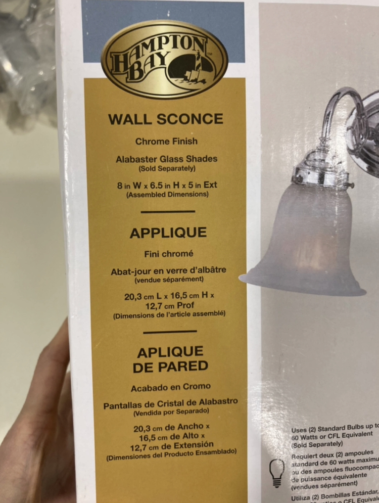 Two different Brand new Wall Sconce image indicator(8)
