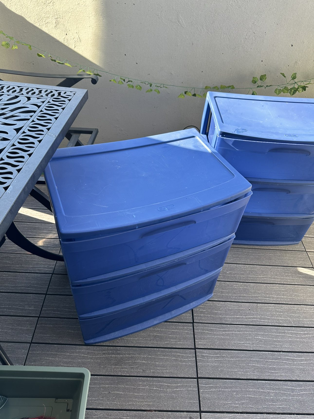 Storage drawers