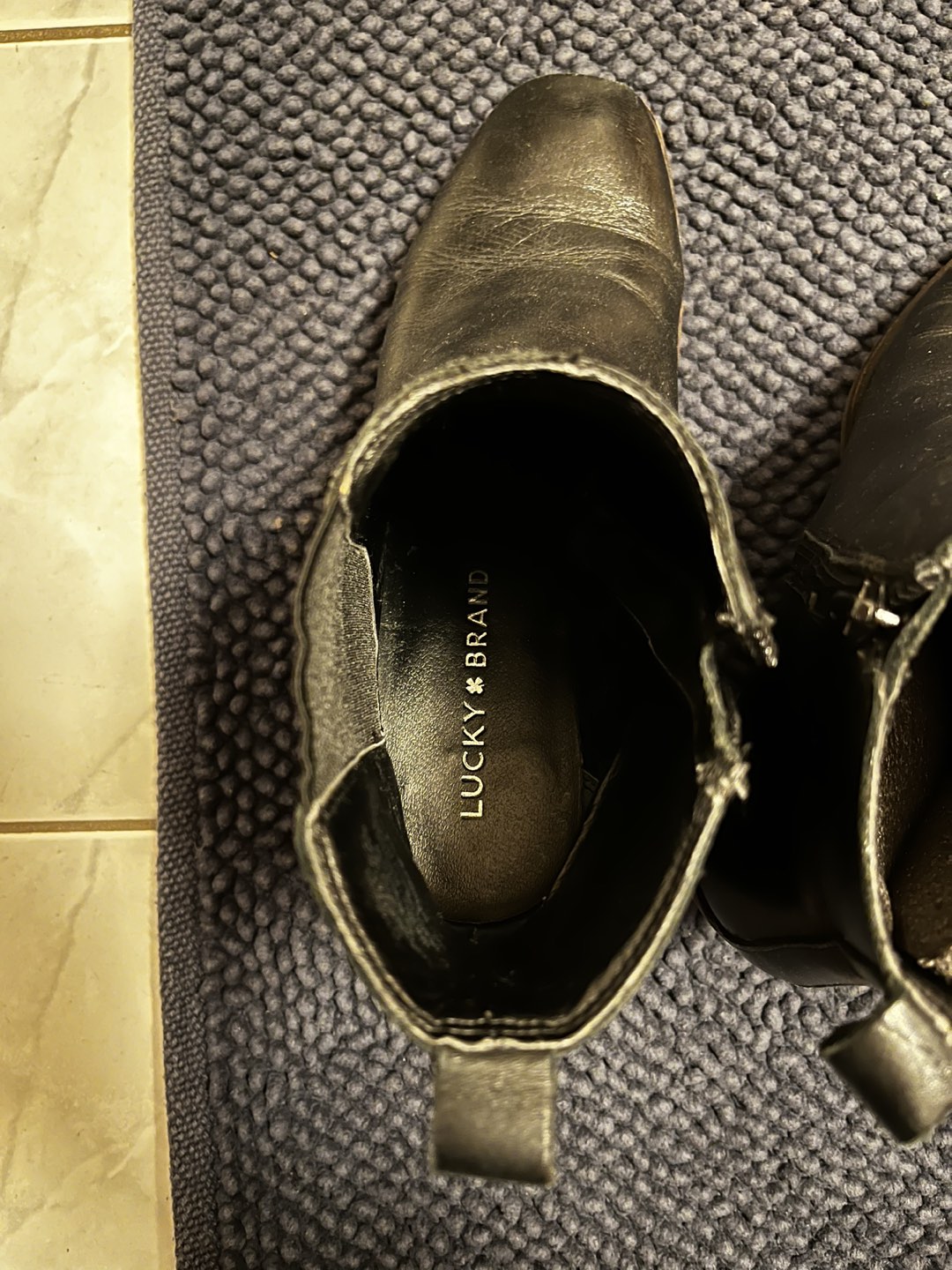 Lucky Brand Leather Booties image indicator(4)