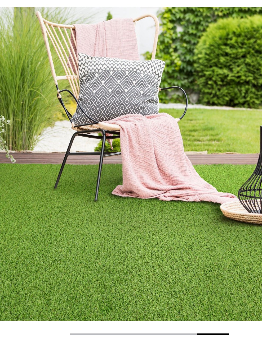 Mainstays Artificial Turf Mat, 6 ft x 8 ft, water-resistant