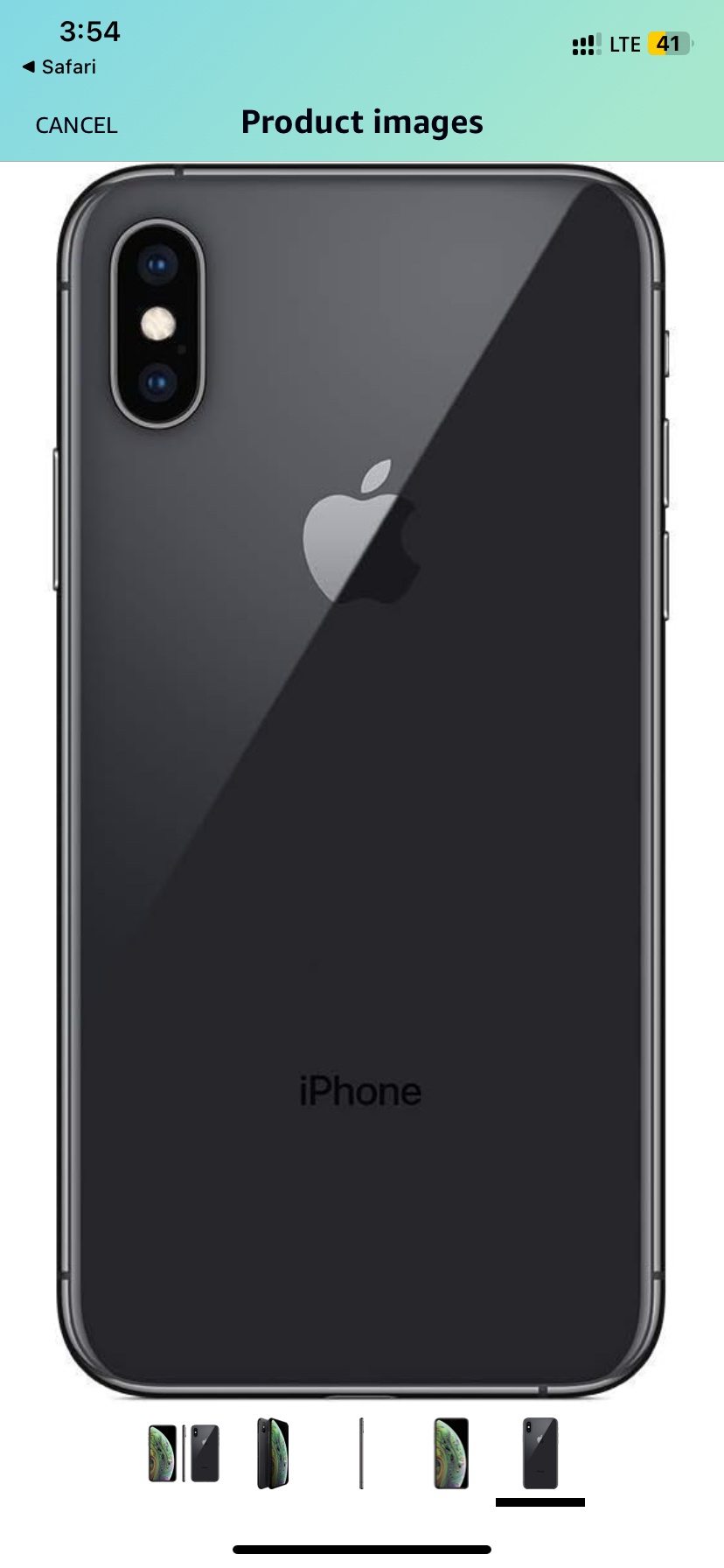 iPhone XR 64 gig 9.9 /10 condition. Black on black - photo 4