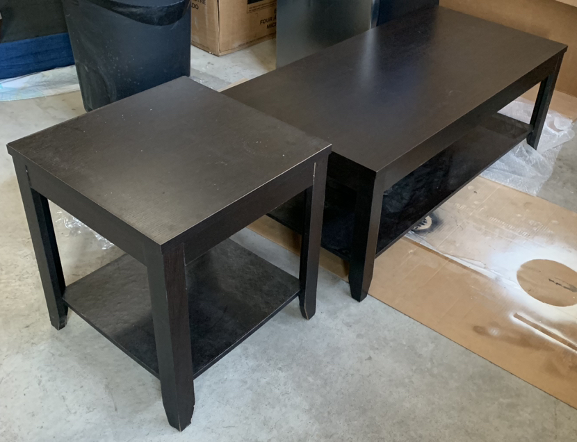 Ikea coffee and side tables - photo 2