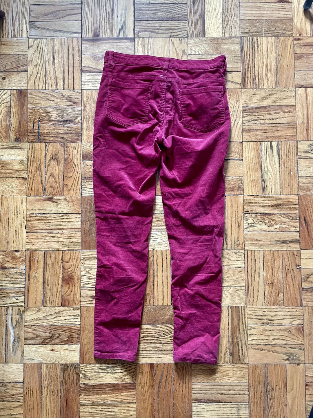 ❄️ Joe Fresh corduroy pants red berry velvet image indicator(2)