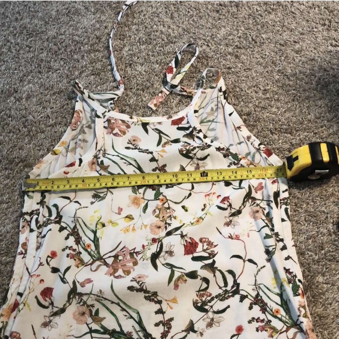Zara floral top sz Small image indicator(7)
