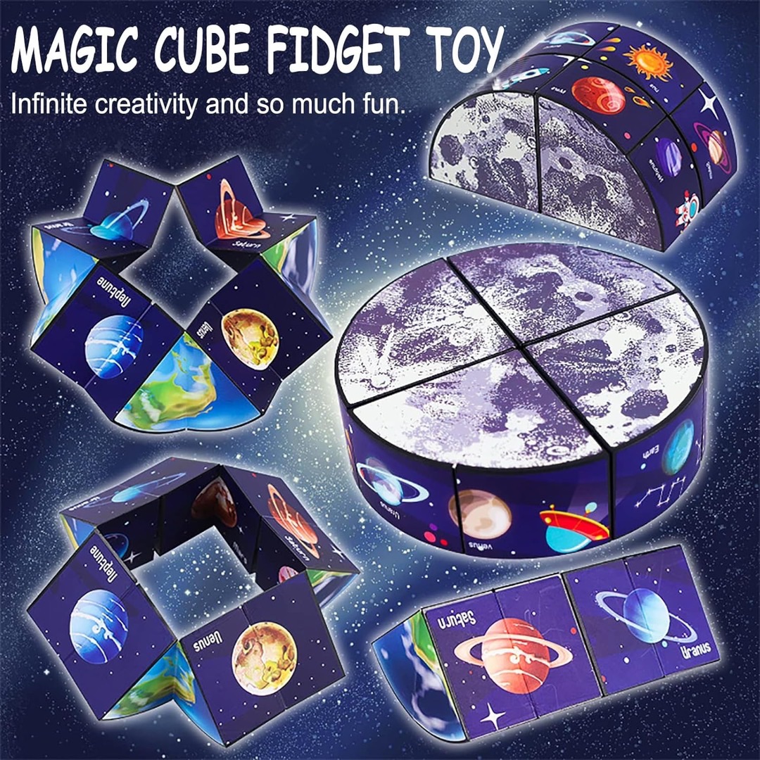 Brand new Infinite Creative Cube Cube with Round Cake Shape