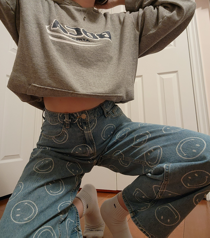 Smiley® x H&M jeans image indicator(3)