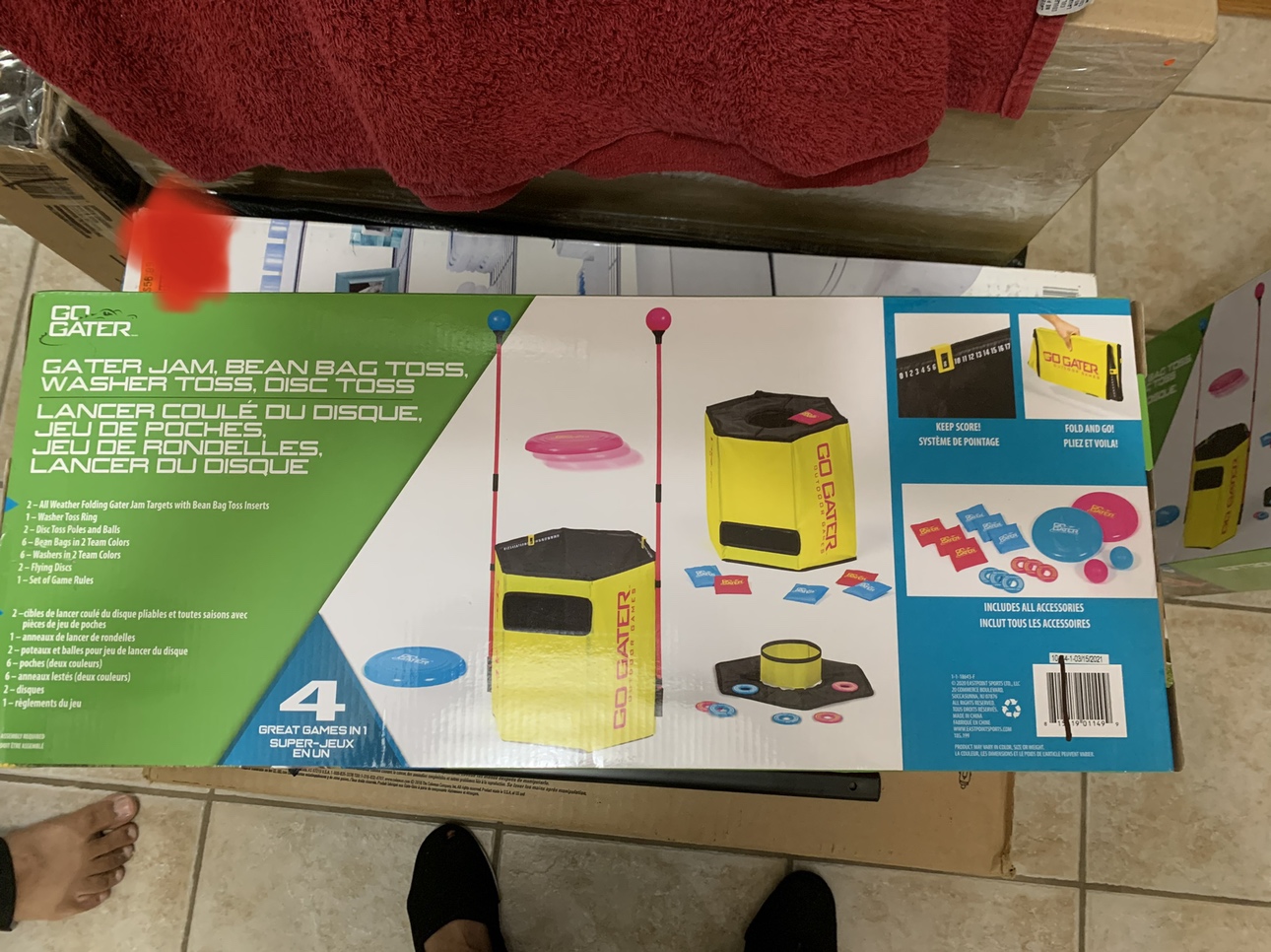 Brandnew Go Gater game,scooter,tent,volleyball game image indicator(2)