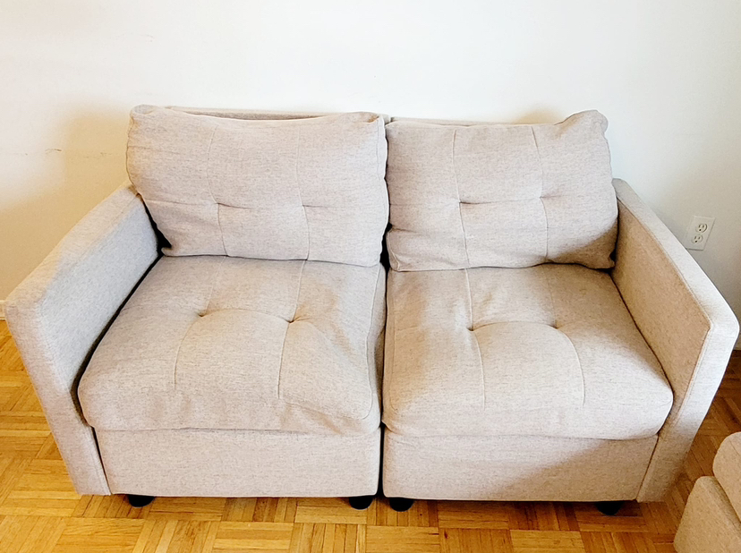 Reversible Modular Sofa with Chaise and Ottoman (Weatherby) - photo 2