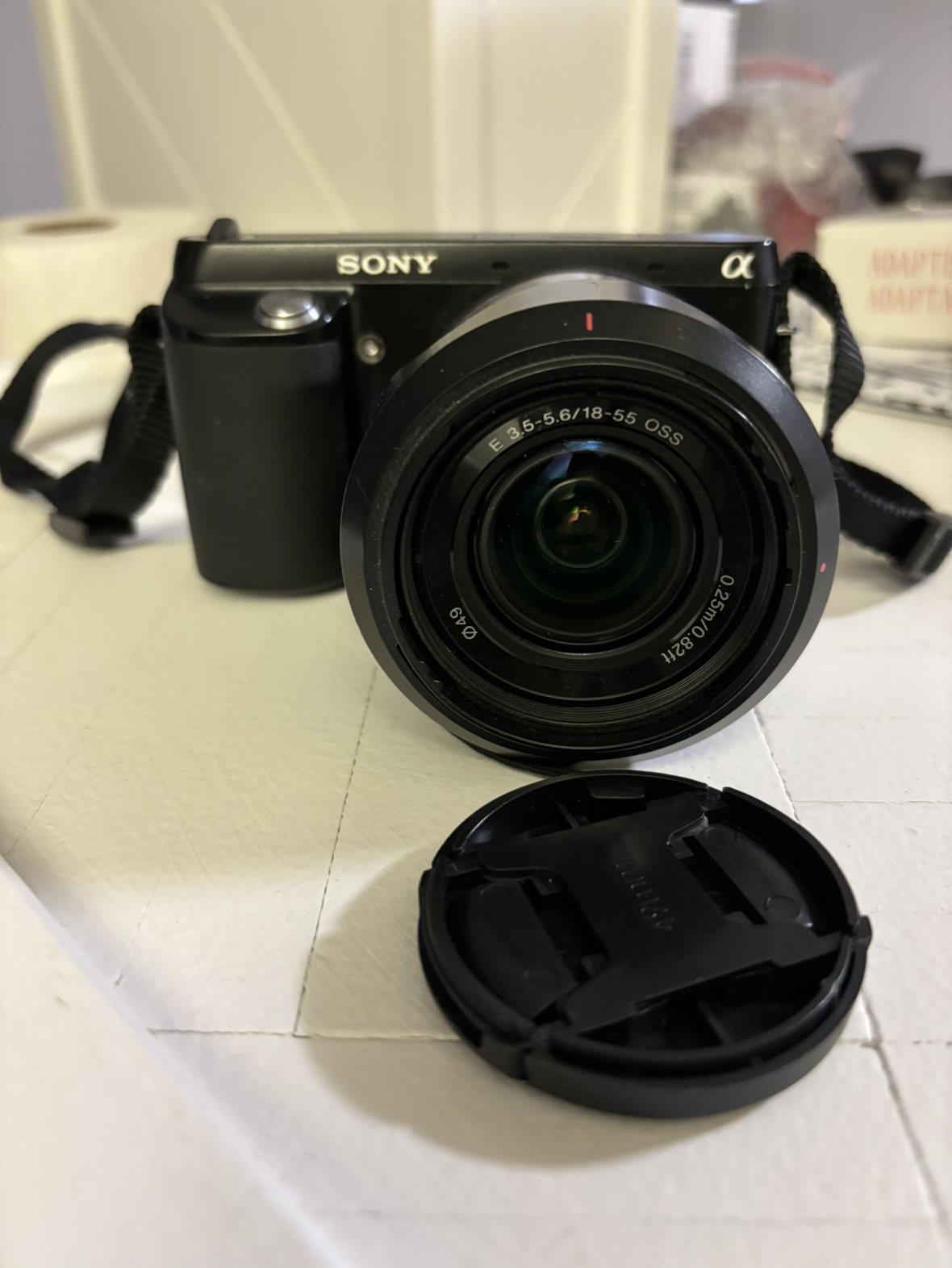 Sony Alpha NEX-F3 Mirrorless Digital Camera 🏒 - photo 2