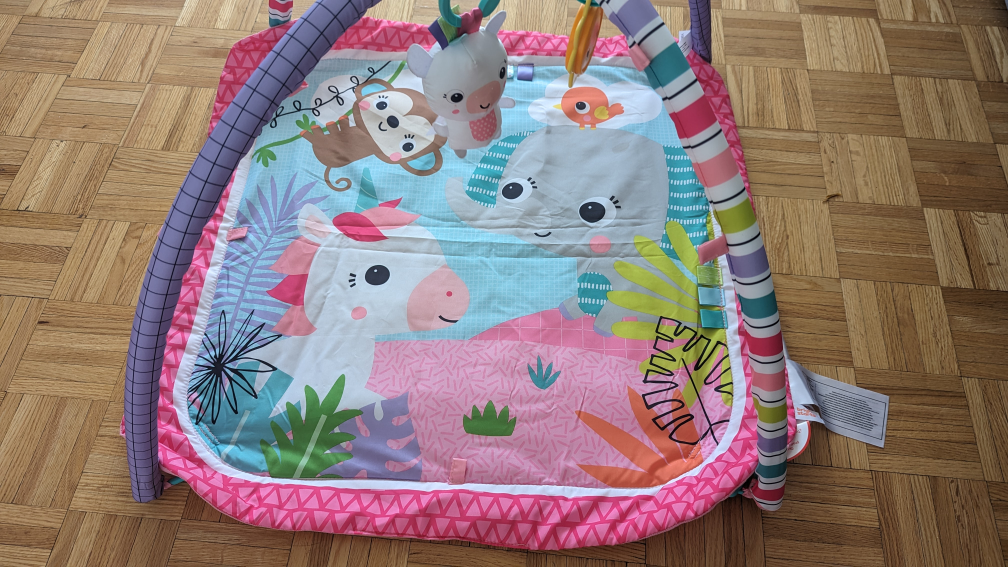 Baby Play Mat for Tummy time with toys - photo 2
