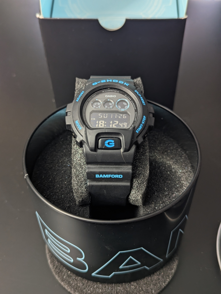 Casio G- Shock 'Bamford' DW6900 BWD-1
