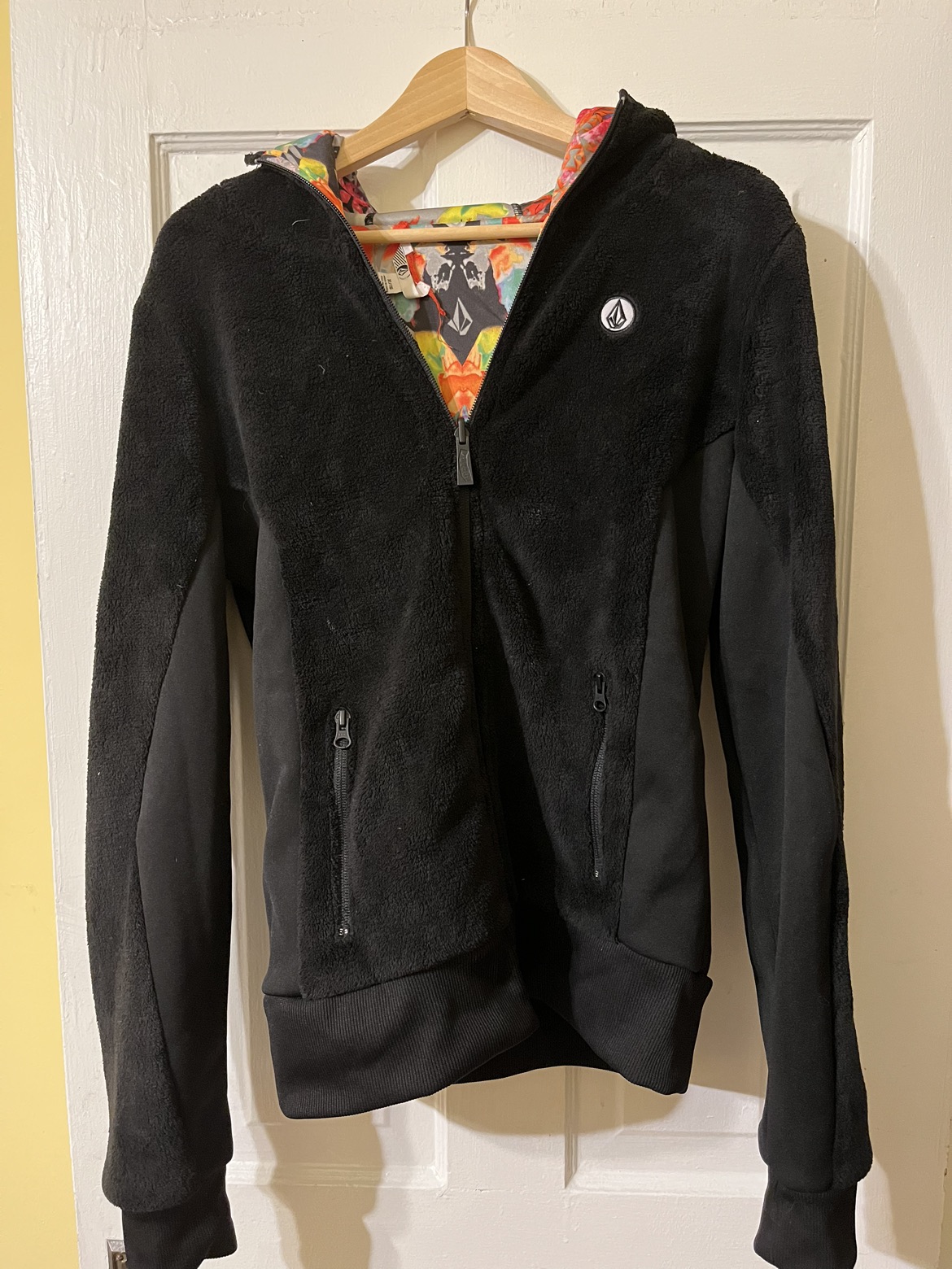 Fleece full zip Volkom girls XL