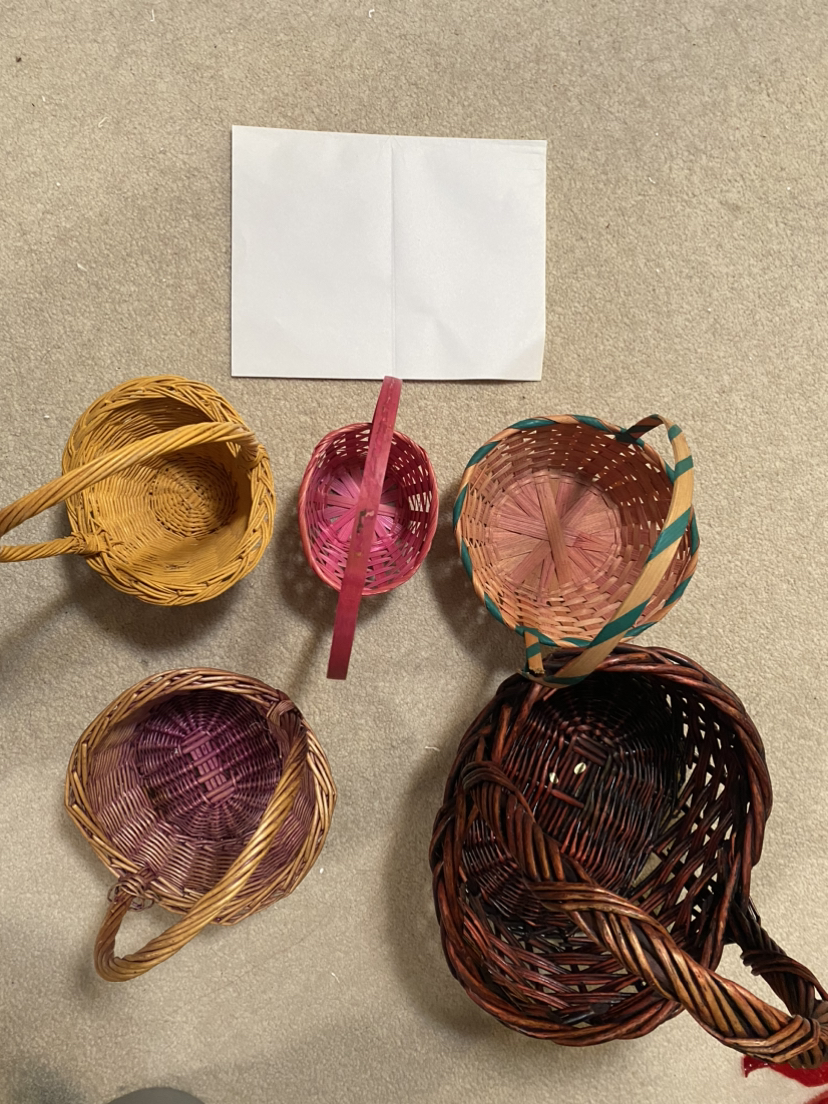 Various size wicket basket great for gift wrap take offer image indicator(2)