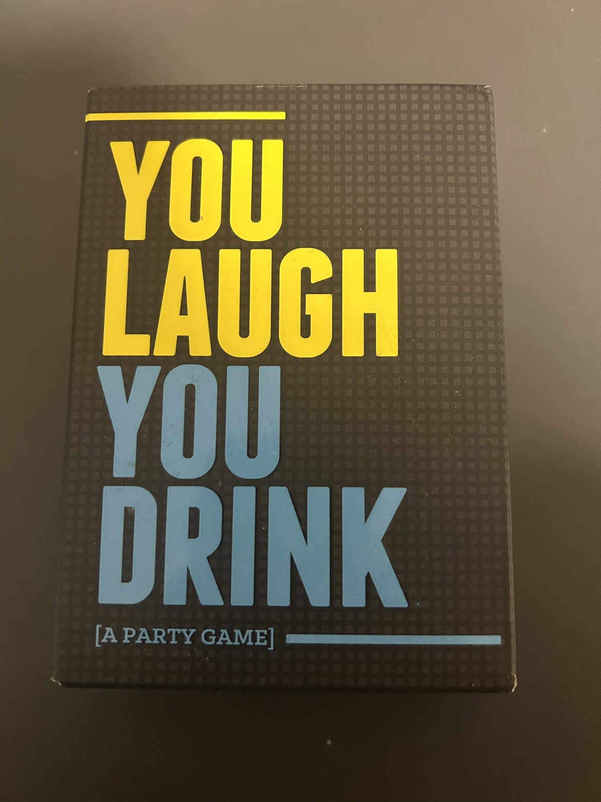 YOU LAUGH YOU DRINK DRINKING CARD GAME