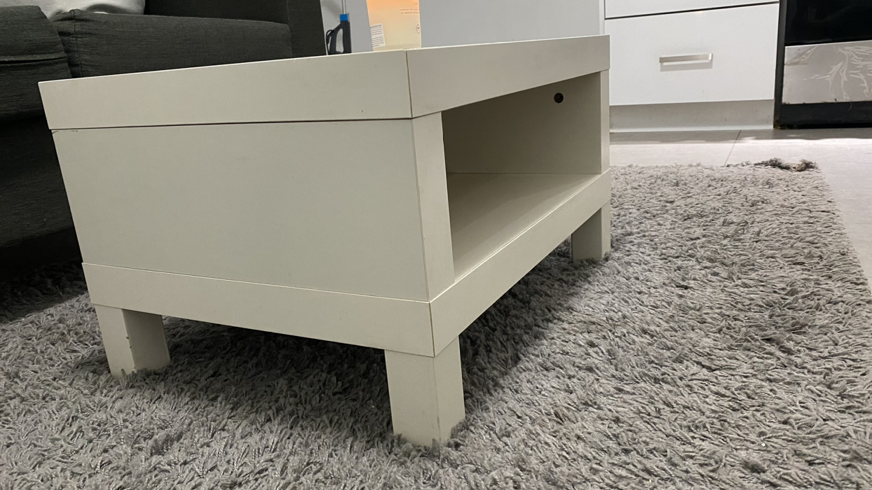 White coffee table - photo 2