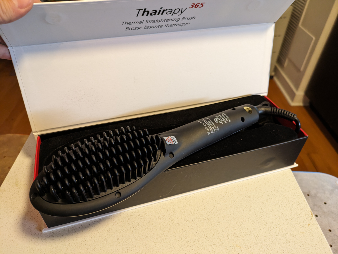 Brand new thermal straightening brush thumbnail