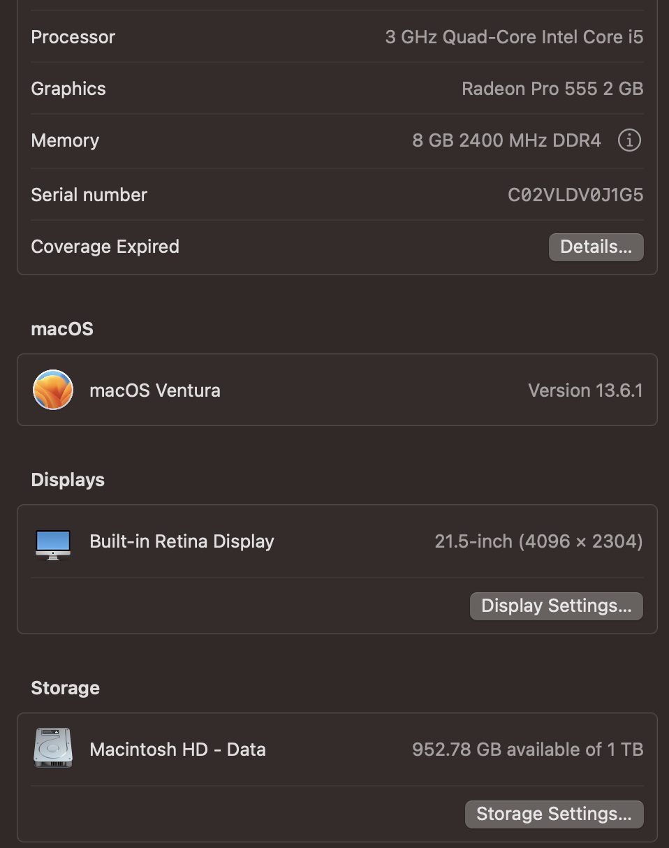iMac 21” 2017 - photo 5