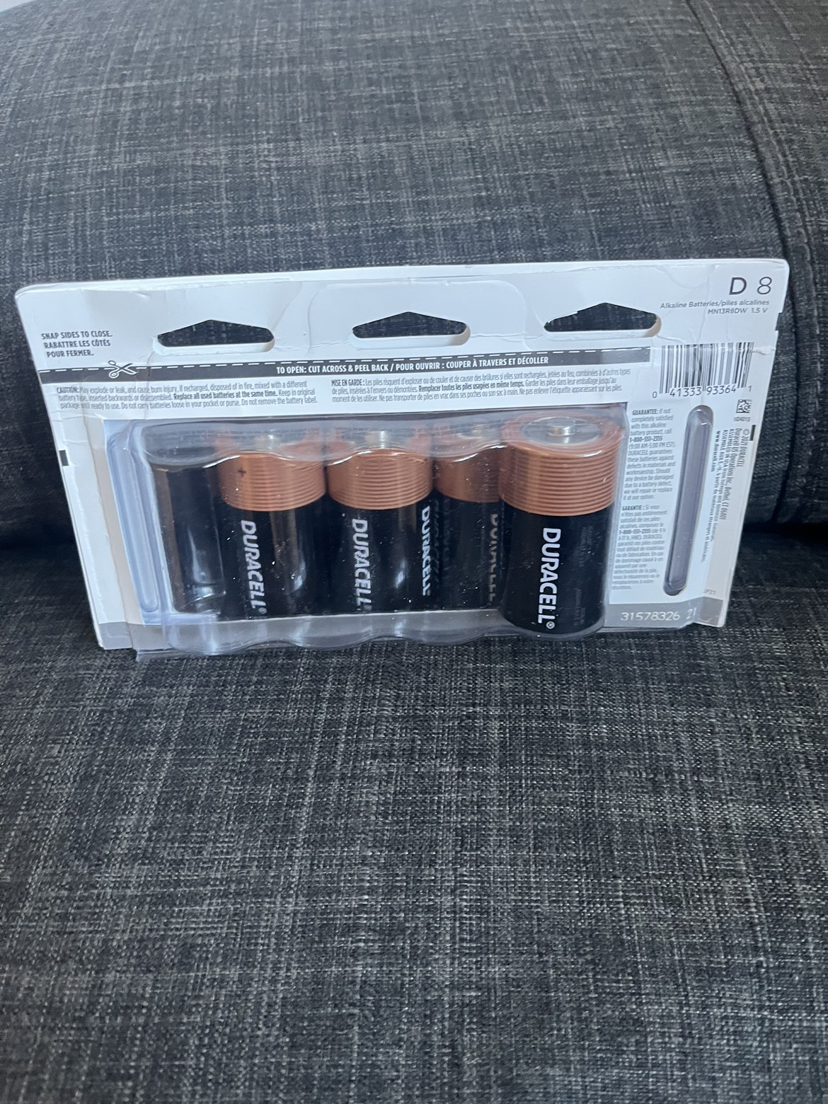Duracell D Batteries x5 image indicator(3)